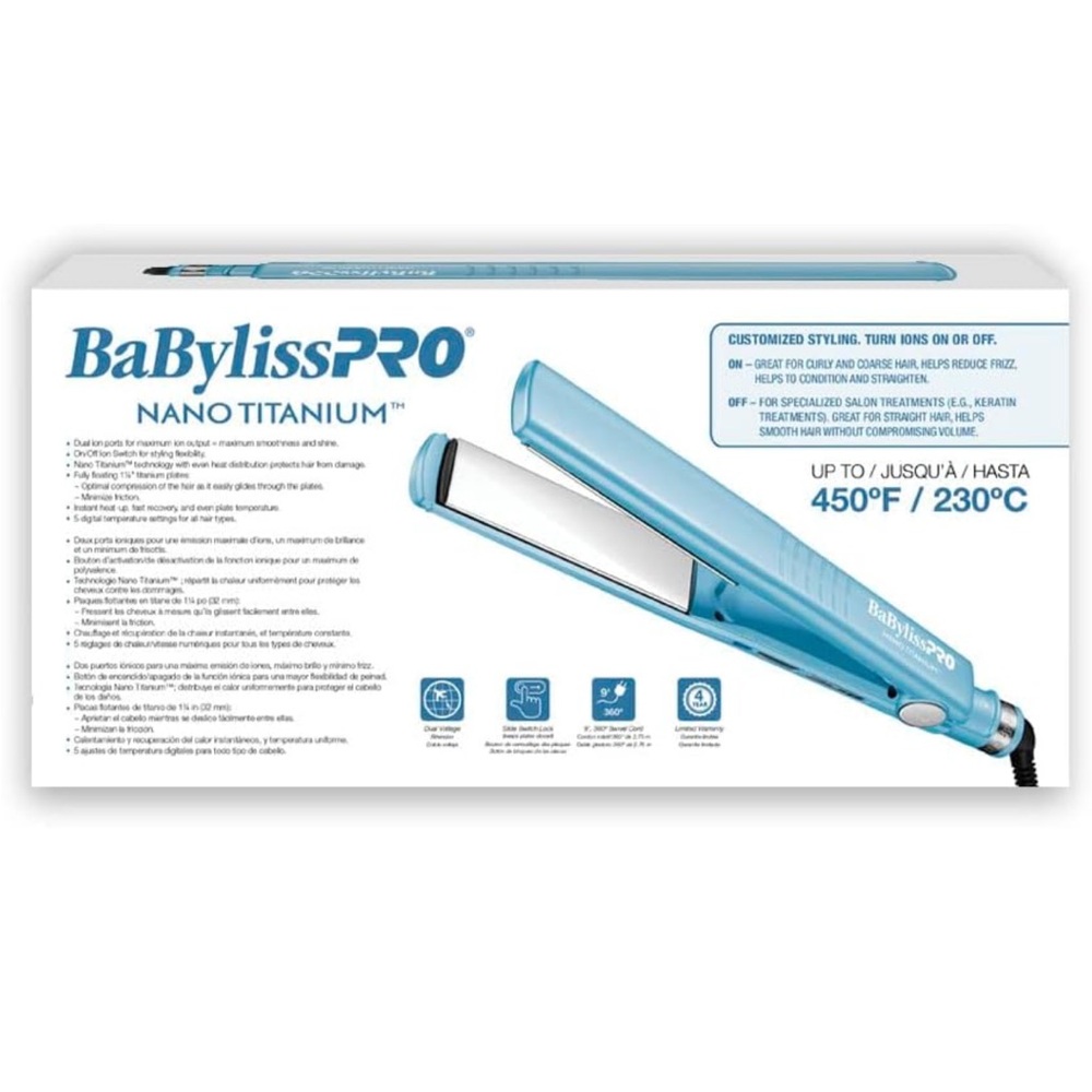 Glides smoothly through your hair. You can do curls and straighten.
